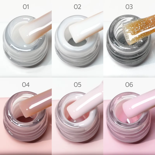 CANNI 9ml Hema TPO Free Rubber Base Gel Camuflaje