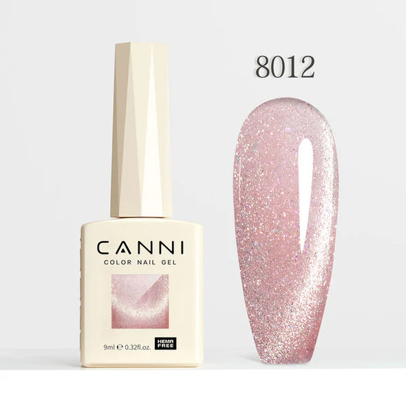 CANNI 9ml Hema Free 8009-8016 Pink Planet Cat Eye (LARGA ENTREGA 21-25 DÍAS)