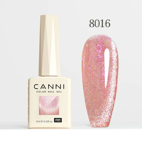CANNI 9ml Hema Free 8009-8016 Pink Planet Cat Eye (LARGA ENTREGA 21-25 DÍAS)