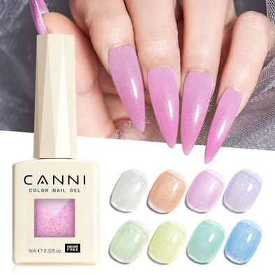CANNI 9ml Hema Free 8049-8056 Fairy Glitter (LARGA ENTREGA 21-25 DÍAS)