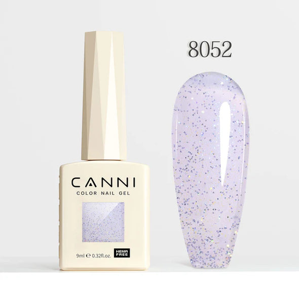 CANNI 9ml Hema Free 8049-8056 Fairy Glitter (LARGA ENTREGA 21-25 DÍAS)