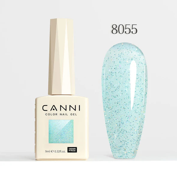 CANNI 9ml Hema Free 8049-8056 Fairy Glitter (LARGA ENTREGA 21-25 DÍAS)