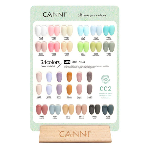 CANNI MUESTRARIO CARTA DE COLORES CC1-CC7