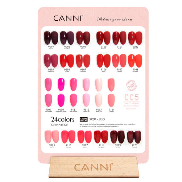 CANNI MUESTRARIO CARTA DE COLORES CC1-CC7