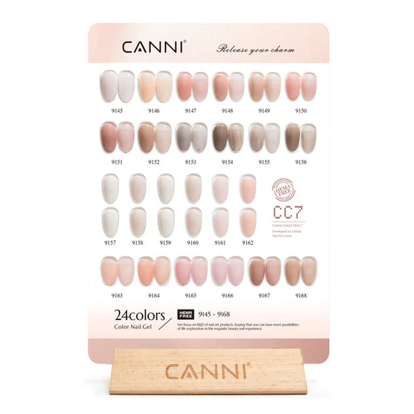 CANNI MUESTRARIO CARTA DE COLORES CC1-CC7