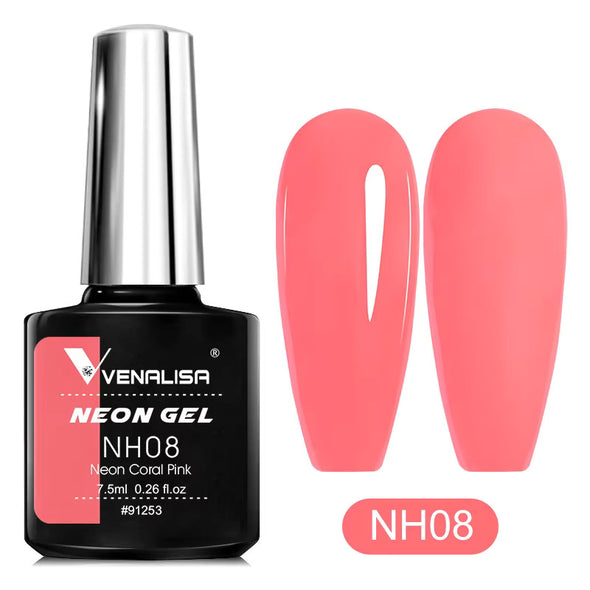 Esmalte permanente colores NEÓN VENALISA 7.5ml