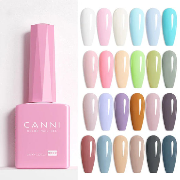 CANNI 9ml Hema Free Esmaltes Permanentes - Color: CC1-CC2