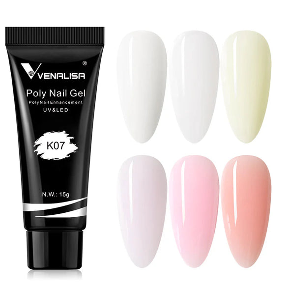 Polygel acrílico camuflaje para extensión VENALISA 15g