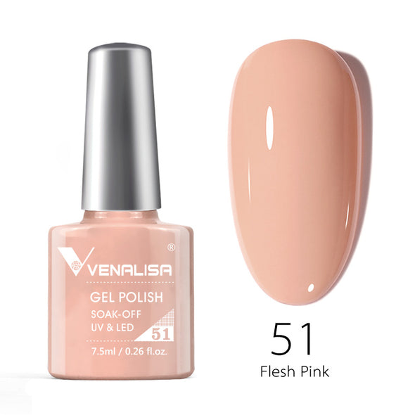 Esmalte permanente colores elegantes VENALISA VIP2 7.5ml