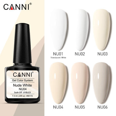 CANNI 7.3ml Nude Blanco esmaltes permanentes